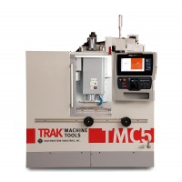 TRAK MACHINE TOOLS MODEL TMC5 TOOLROOM MACHINING CENTER FEATURING PROTOTRAK RMX CNC CONTROL WITH AN EASY TO USE INTERFACE 16 STATION TOOL CHANGER POWER INTUITIVE TOOL TABLE